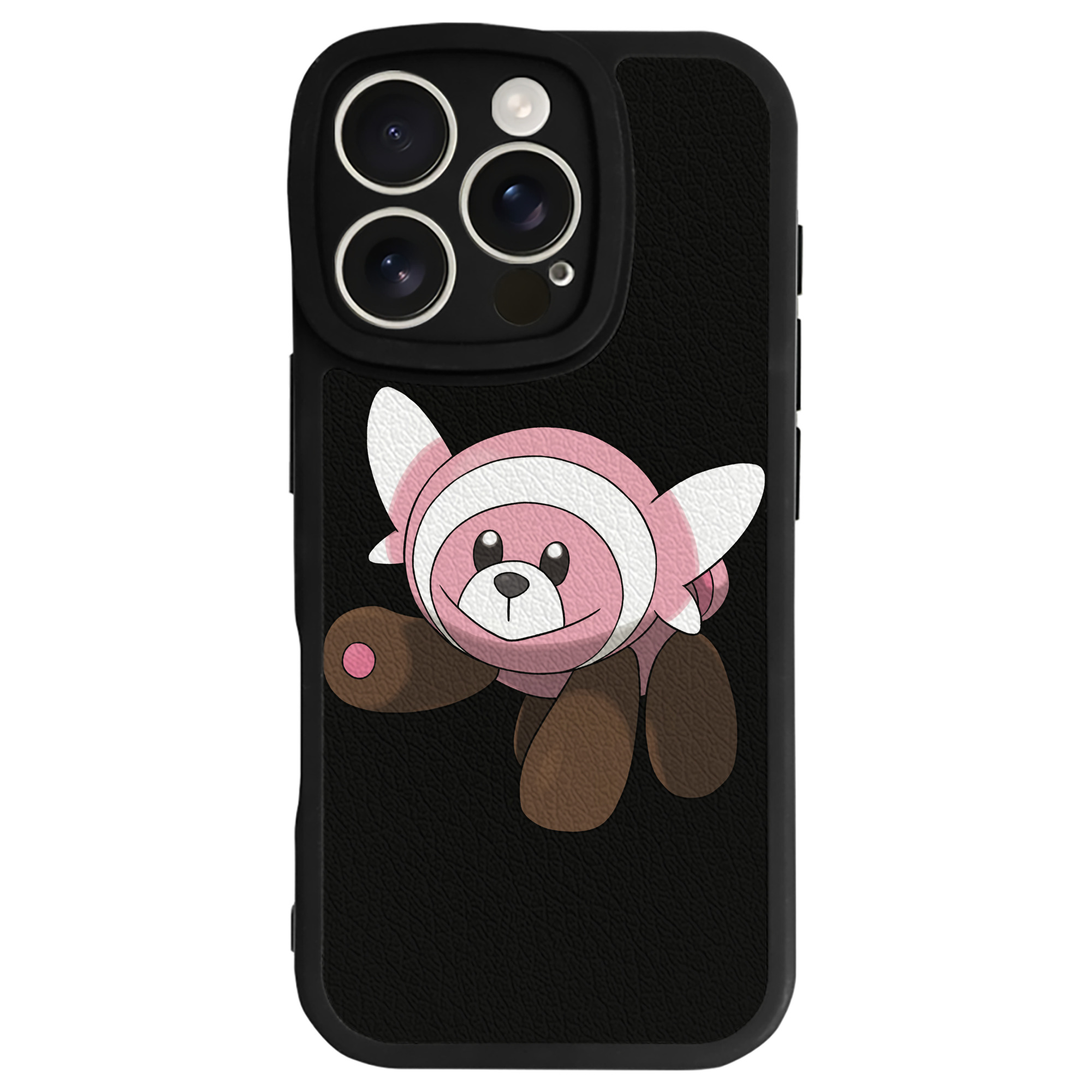 （画像用） ポケットモンスター Pokémon 【iPhone 16シリーズ対応】シリコンスマホケース（レザー調） 材質：シリコン